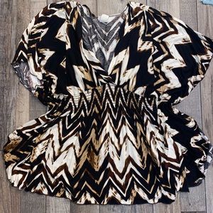 Charming Charlie size L batwing top